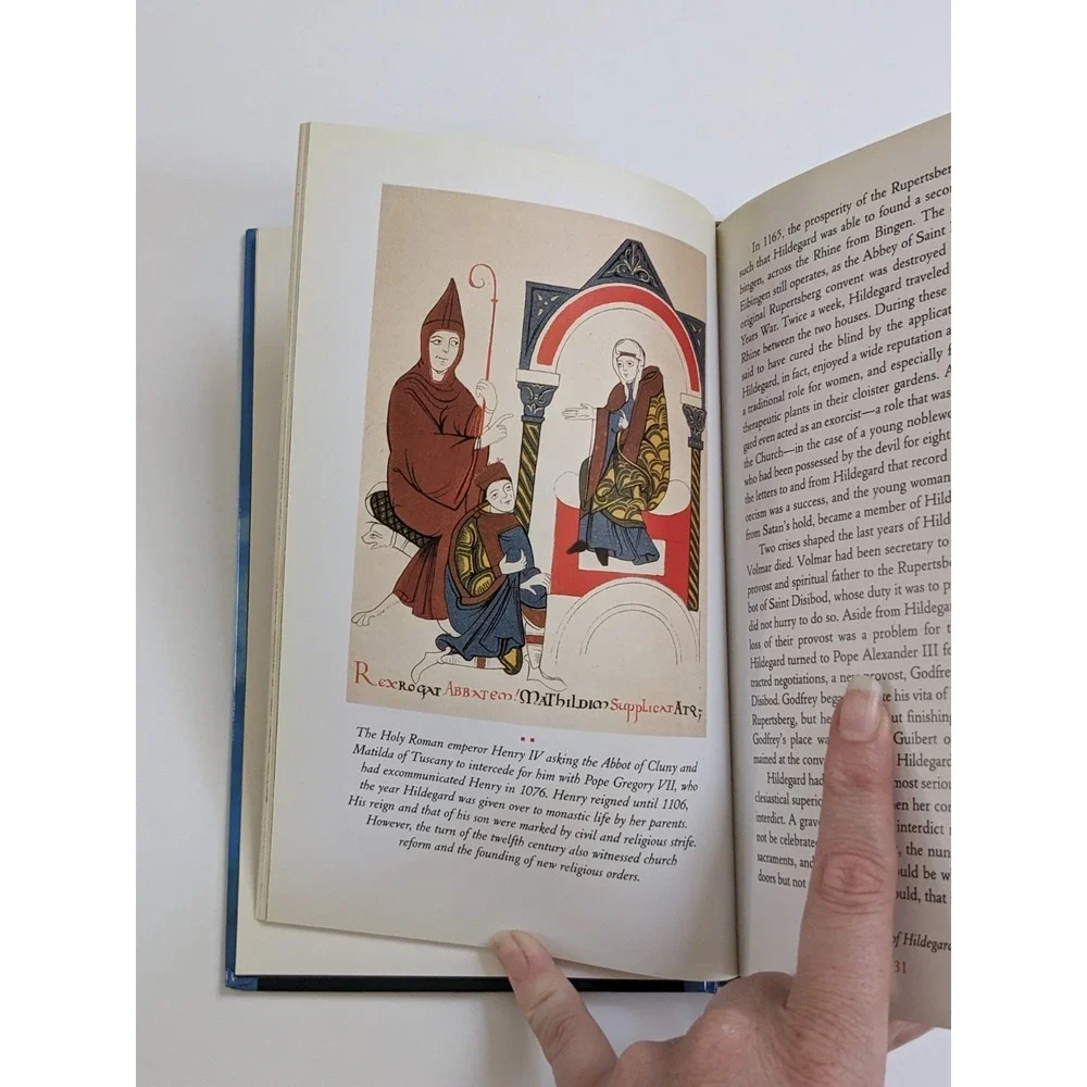 Vision:‎ The Life and Music of Hildegard von Bingen Vintage 1995 Hardcover Book